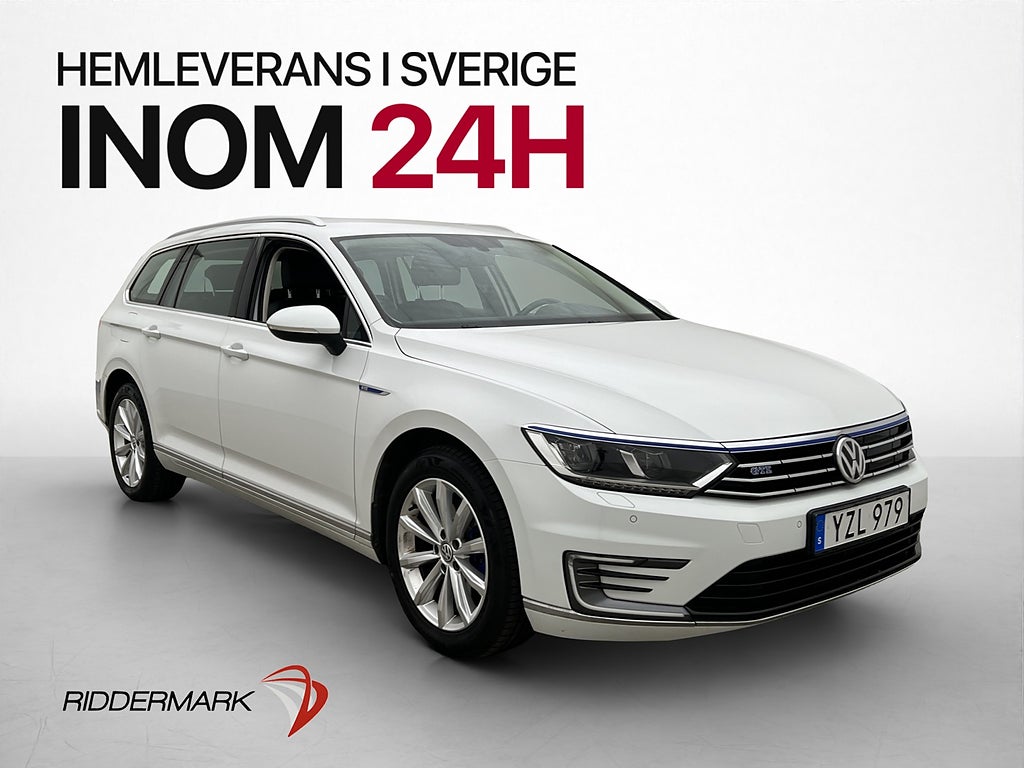 Volkswagen Passat GTE 1.4 TSI 218hk Värm Kamera Drag CarPlay