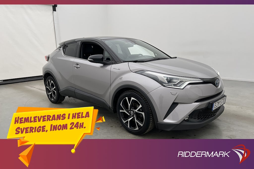 Toyota C-HR Hybrid 122hk X-Edition Kamera JBL Skinn Adaptiv