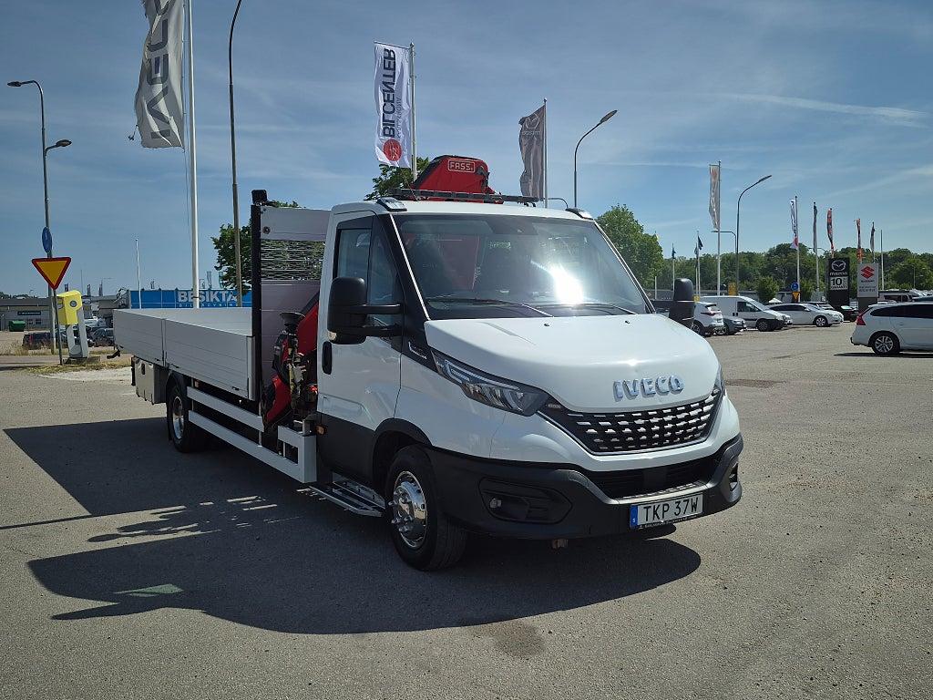 Iveco Daily 72C18 Automat Kranbil Fassi Kran Euro 6