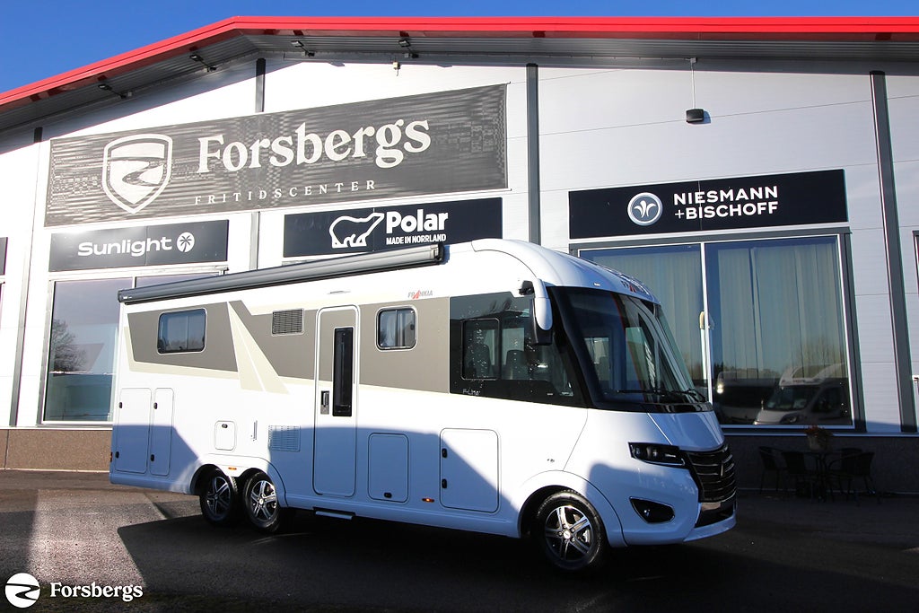 Frankia I 790 QD F-Line // HY4, Litium, Solpanel x 2