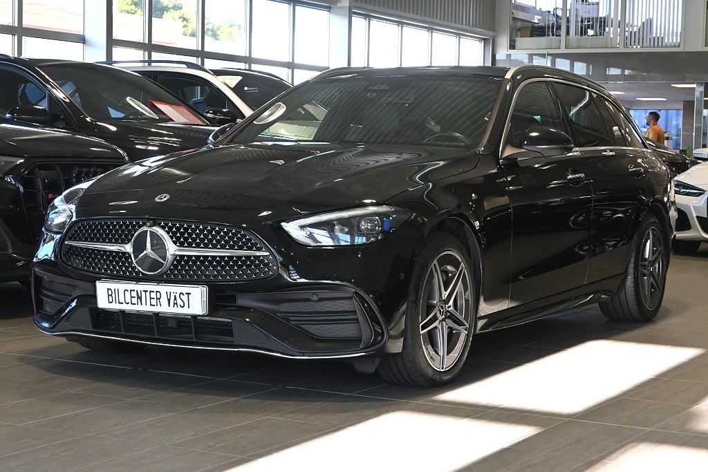 Mercedes-Benz C 300 T e 313hk AMG *HJULKAMPANJ* Pano Drag Leasebar