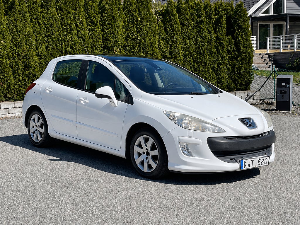 Peugeot 308 5-dörrar 1.6 HDi FAP EGS, Panorama,  111hk, 2010