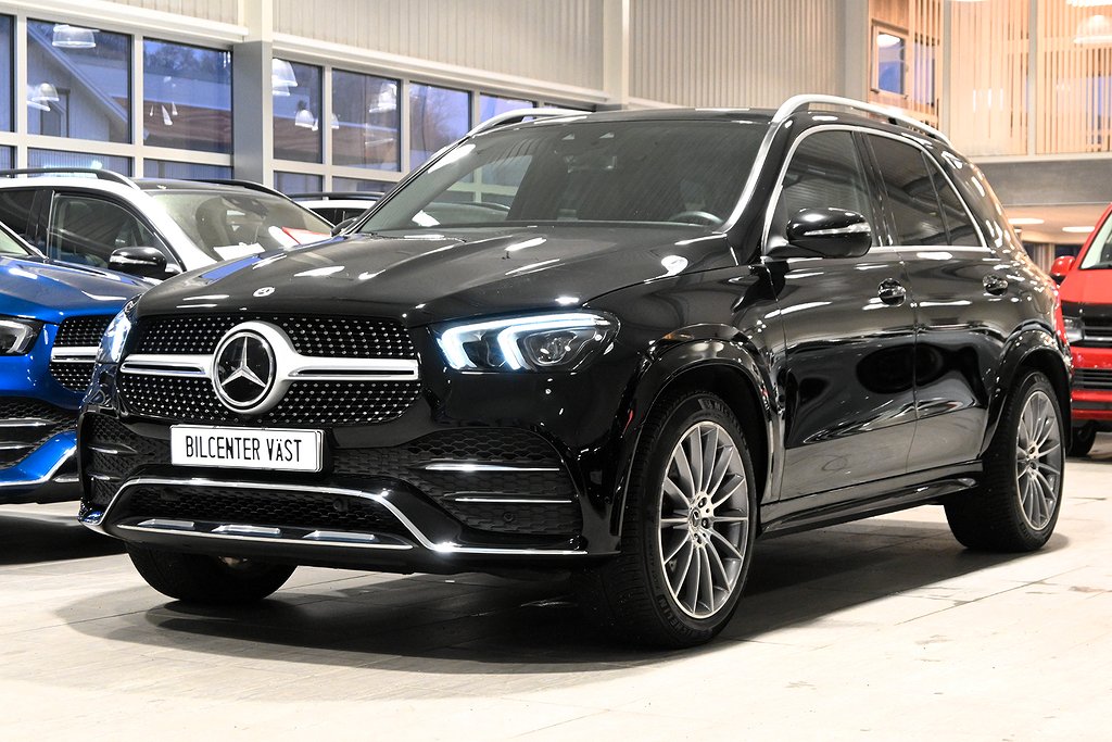 Mercedes-Benz GLE 350 de 4MATIC AMG 21" !JULKAMPANJ! Drag Leasebar