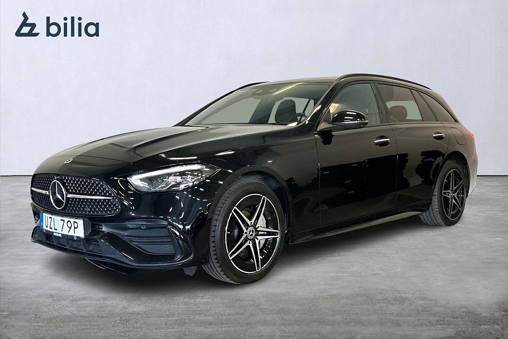 Mercedes-Benz C 300 T AMG Line | Drag | Keyless | Minnesstol | 360