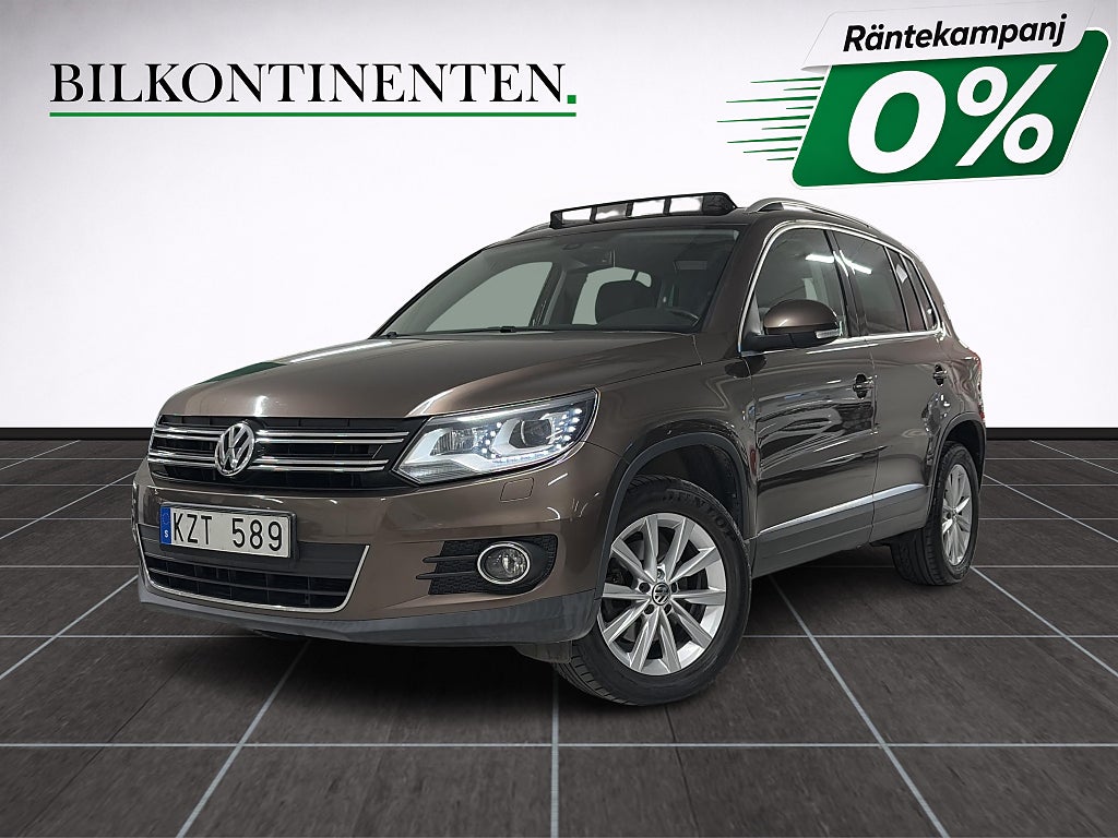 Volkswagen Tiguan 2.0TDI 4M Premium Pano *KAMPANJ 0%* Värmare Kamera Drag
