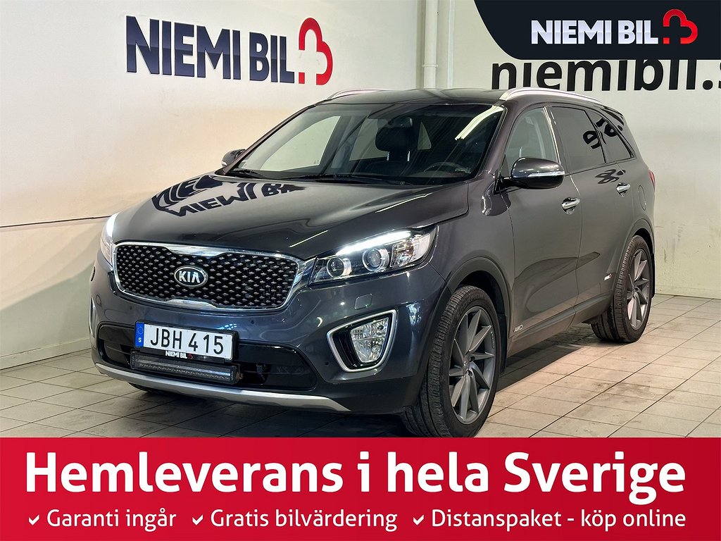 Kia Sorento 2.2 CRDi AWD Business 7-sits Drag Kamera Nav SoV