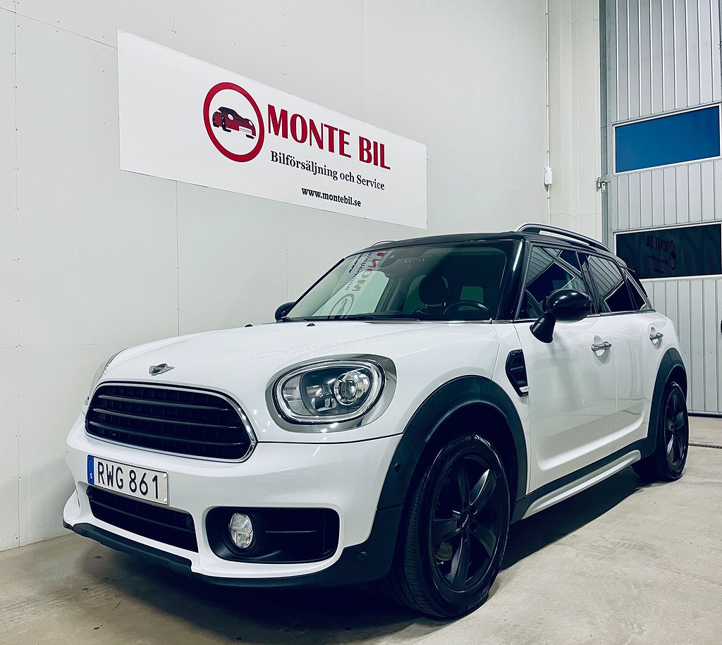 MINI Countryman Cooper Pepper Navi Ambient light Dragkrok 