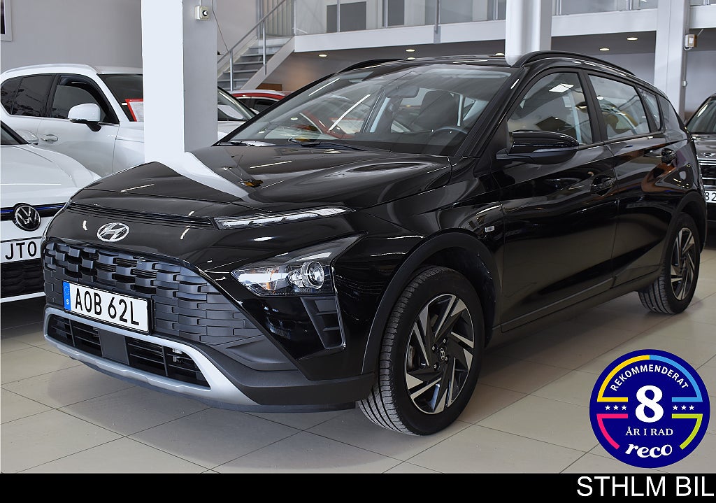 Hyundai Bayon 1.0 T-GDI Essential Aut Kamera Carplay 4.95% Ränta Moms