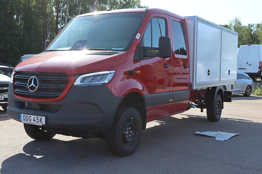 Mercedes-Benz Sprinter 319 CDI 4x4 Skåp Crew Cab 6 pl. 