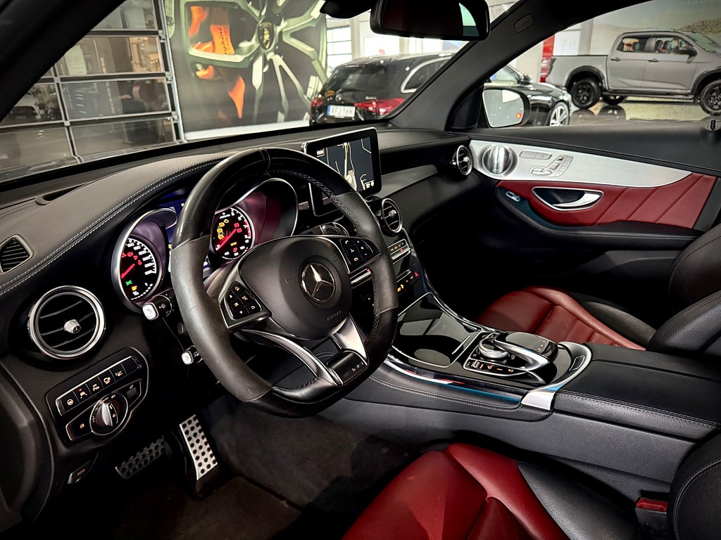 Mercedes-Benz GLC 43 AMG Coupé 4MATIC Drag El-stolar Burmester Läder - bild 5