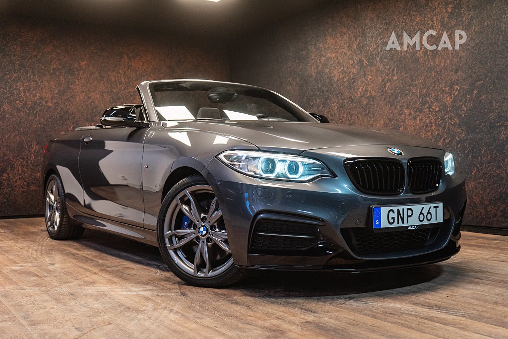 BMW M240I Convertible M sport 340hk | H/K | Shadowline | Navi