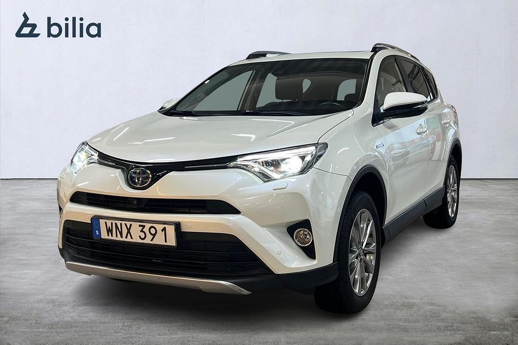 Toyota RAV4 Hybrid E-FOUR 2,5 AWD, Executive, skinn, Drag, panorama