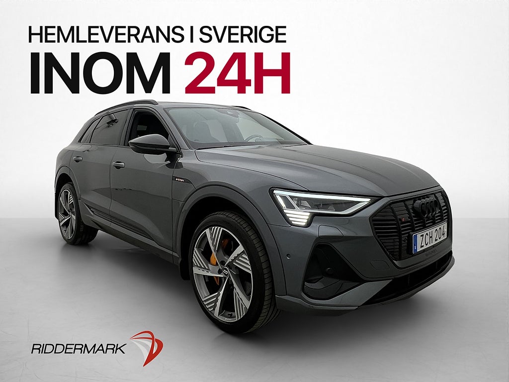 Audi E-Tron 55 Q S Line 408hk Pano 360° Navi B&O HuD Drag