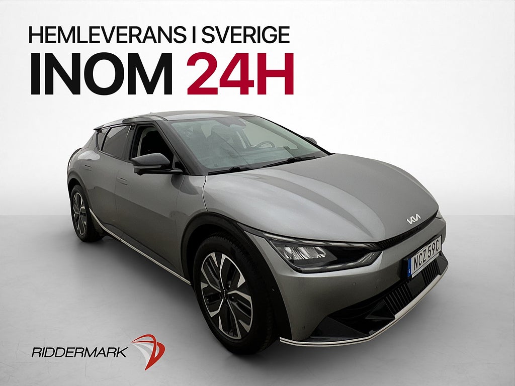 Kia EV6 77.4 kWh PLUS 360° Navi CarPlay Skinn Dragkrok MOMS