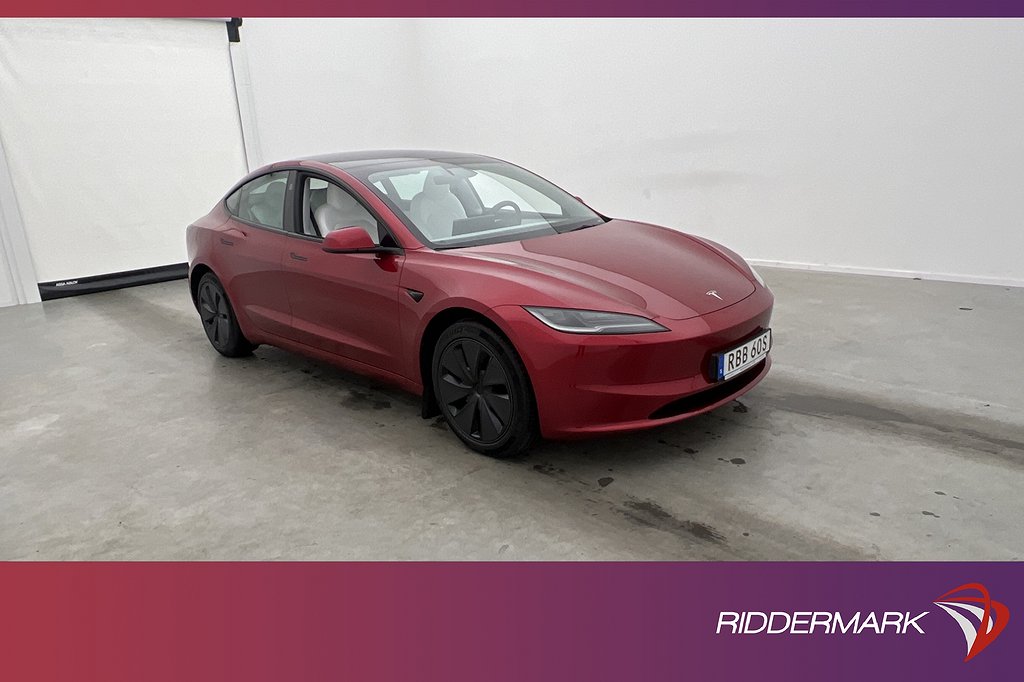 Tesla Model 3 Long Range AWD Autopilot Svensksåld