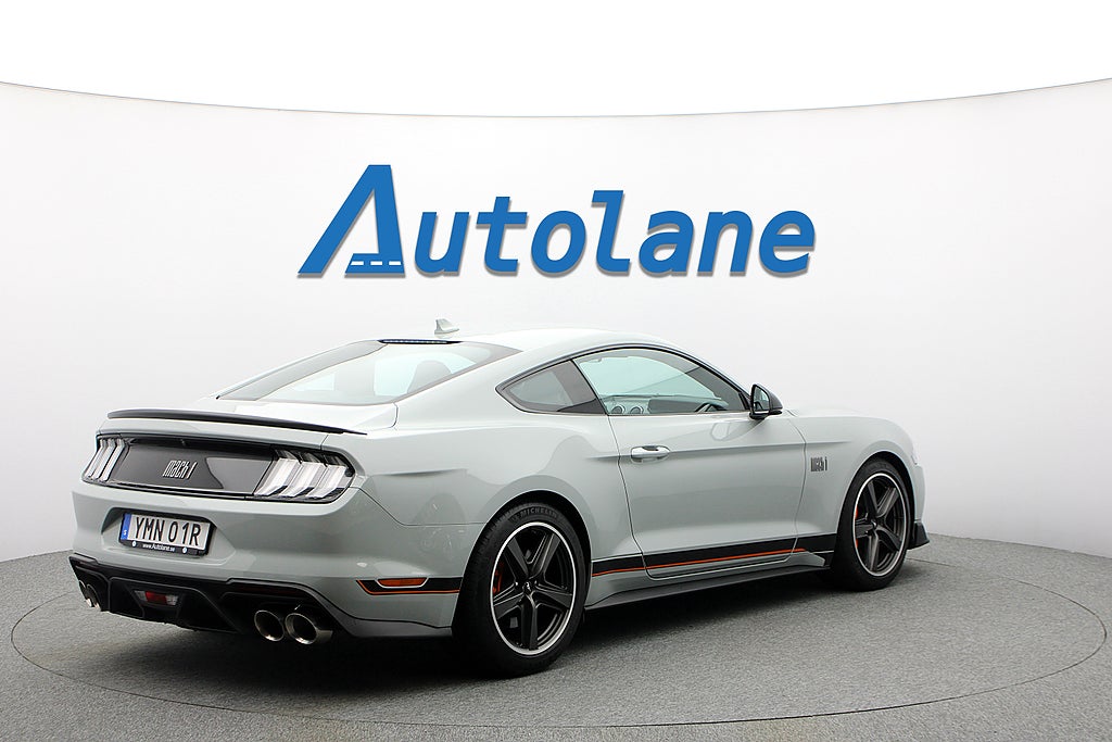 Ford Mustang Mach 1 5.0 V8 Kamera, Skinn, MOMS, 1 ägare 460hk