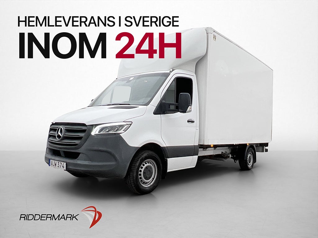 Mercedes-Benz Sprinter 316 Bakgavellyft Sidodörr Värm Moms