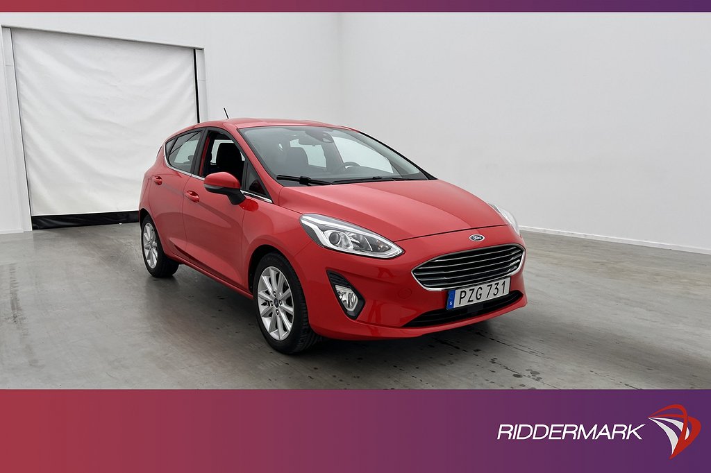 Ford Fiesta 1.0 EcoBoost 100hk Titanium Rattvärme Sensorer