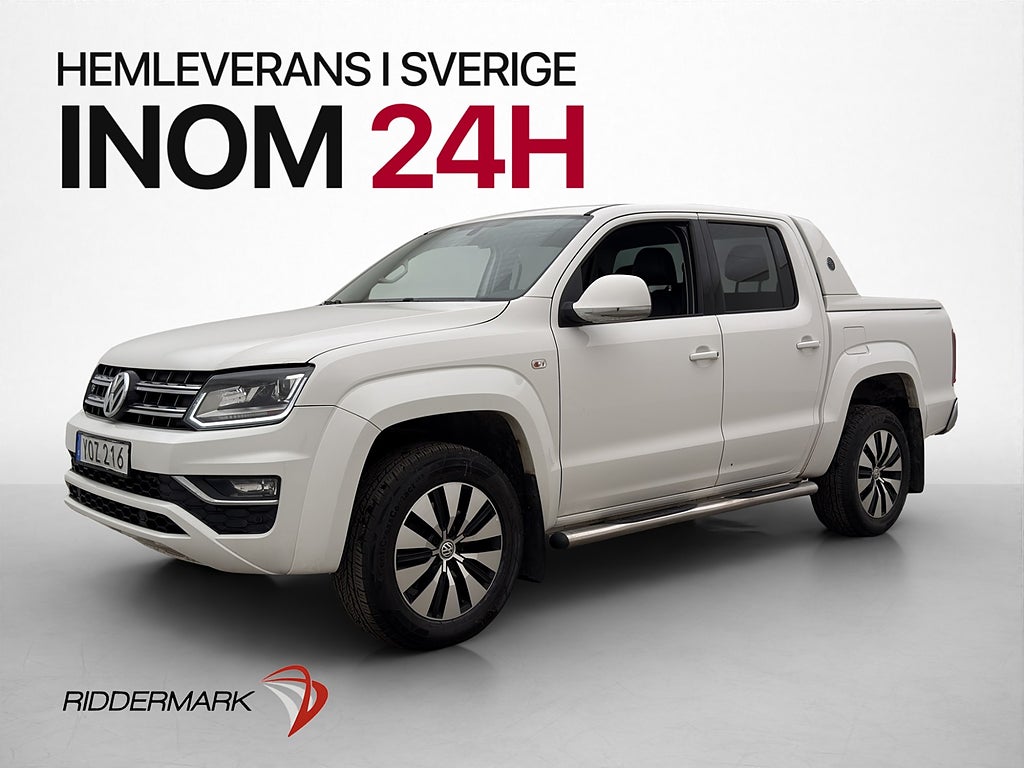 Volkswagen Amarok Aventura 3.0 4M Värm LED Drag CARPLAY Moms