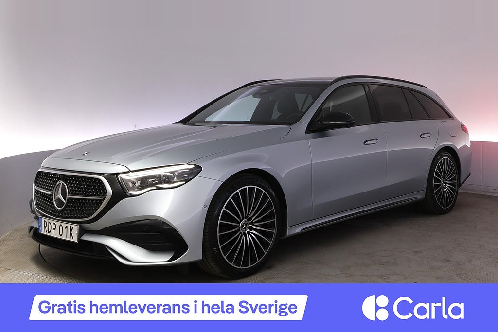 Mercedes-Benz E 300 T e AMG Drag Pano Burmester Elstol BSM