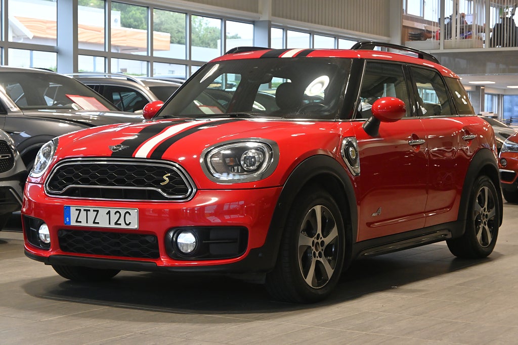 MINI Countryman Cooper SE ALL4 224hk Salt II Panorama Läder 