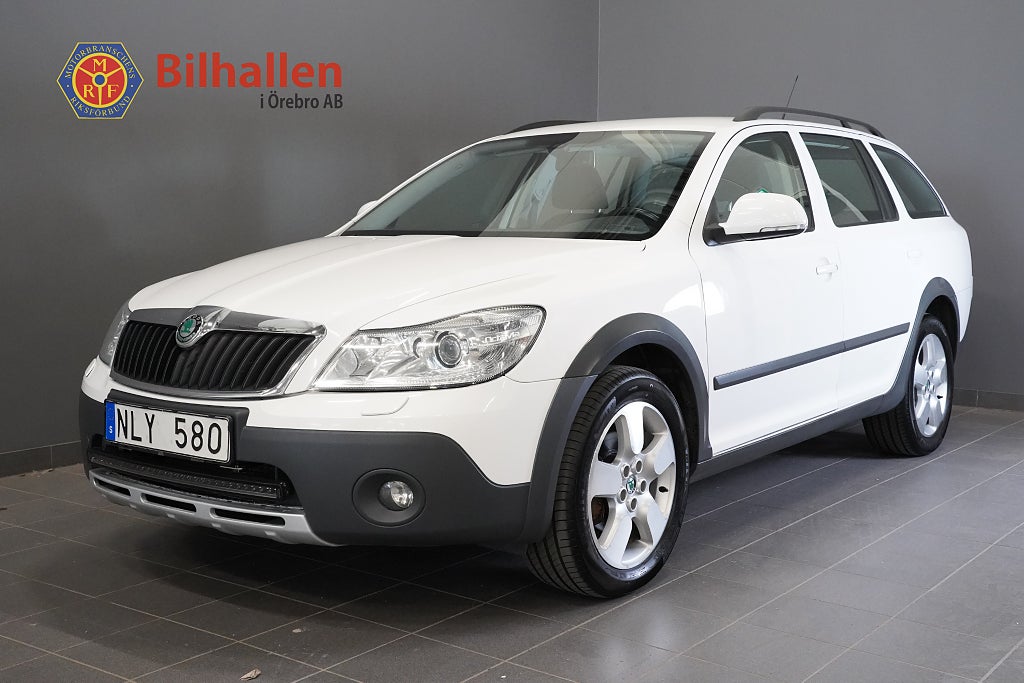Skoda Octavia Scout 2.0 TDI 4Motion 4x4 Värmare Drag