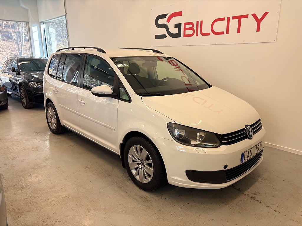 Volkswagen Touran 7-SITSIG 1.4 TGI ECOFUEL MASTERS BACKKAMERA / 0% RÄNTA