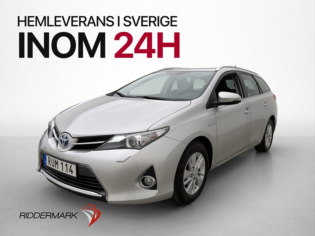 Toyota Auris Hybrid 136hk Active Kamera Bluetooth 0.37 l/mil