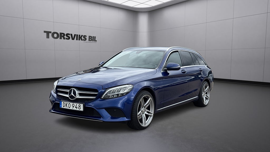 Mercedes-Benz C 200 T d 9G-Tronic Avantgarde/Värmare/19"Tums-Ny servad - miniatyr 3