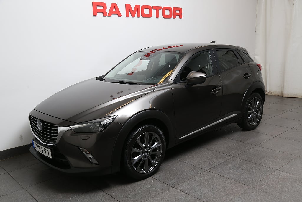 Mazda CX-3 2,0 SKYACTIV-G Optimum AWD Aut Head-up BOSE Navi Drag 2017