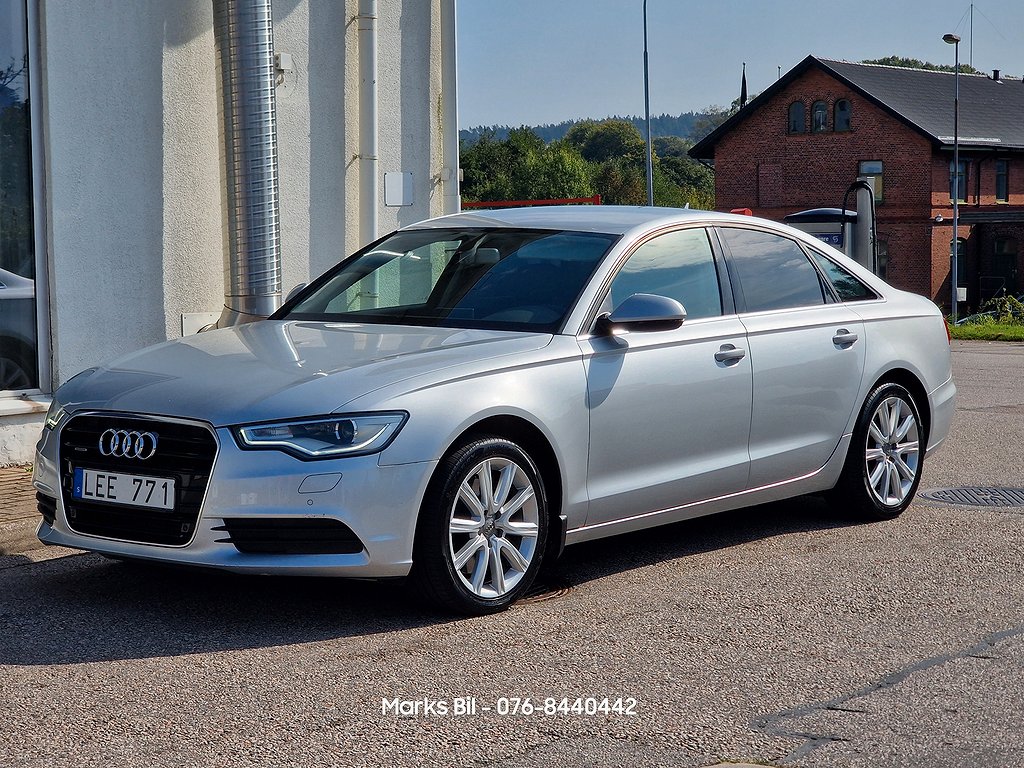 Audi A6 Sedan 3.0 TDI V6 245hk Quattro S Tronic/Navi/Drag/