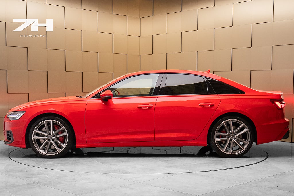 Audi S6 350hk Sedan B&O 360°Matrix Massage Vent. Stolar