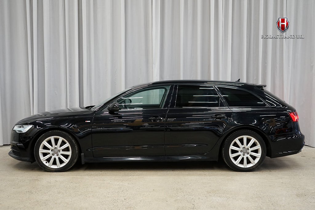 Audi A6 2.0 TDI quattro S-line Svart-opt Läder Rattvärme 4-zon