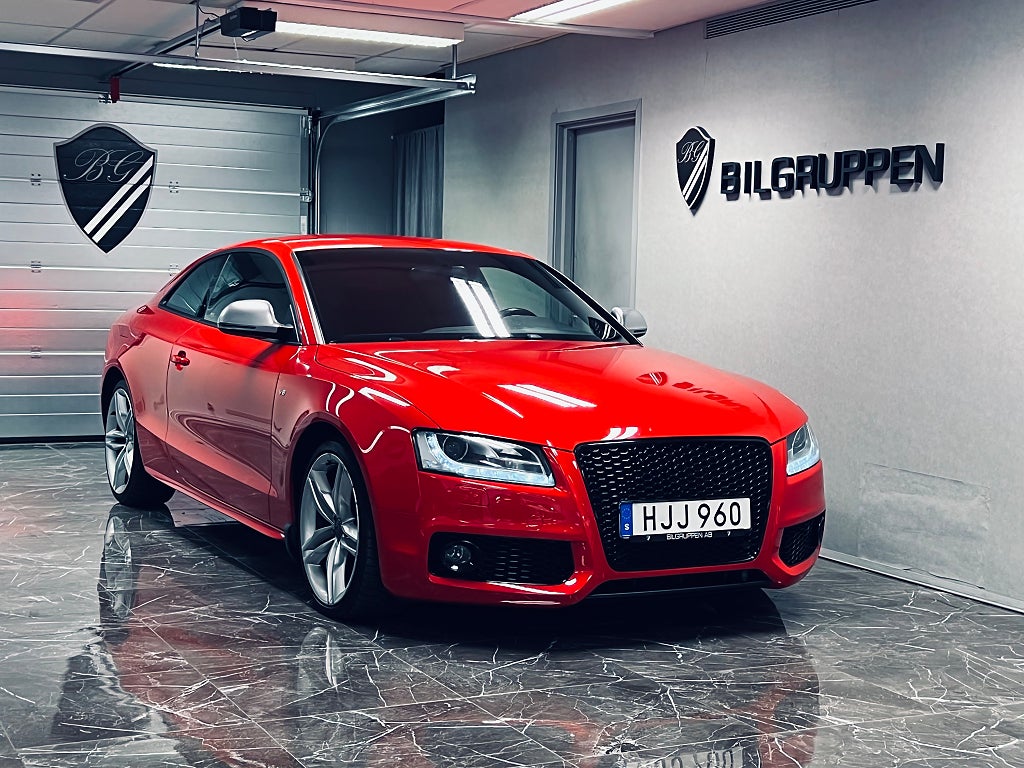 Audi S5 Coupé 4.2 V8 354hk quattro|Navi|Fullservad|Sv-såld|