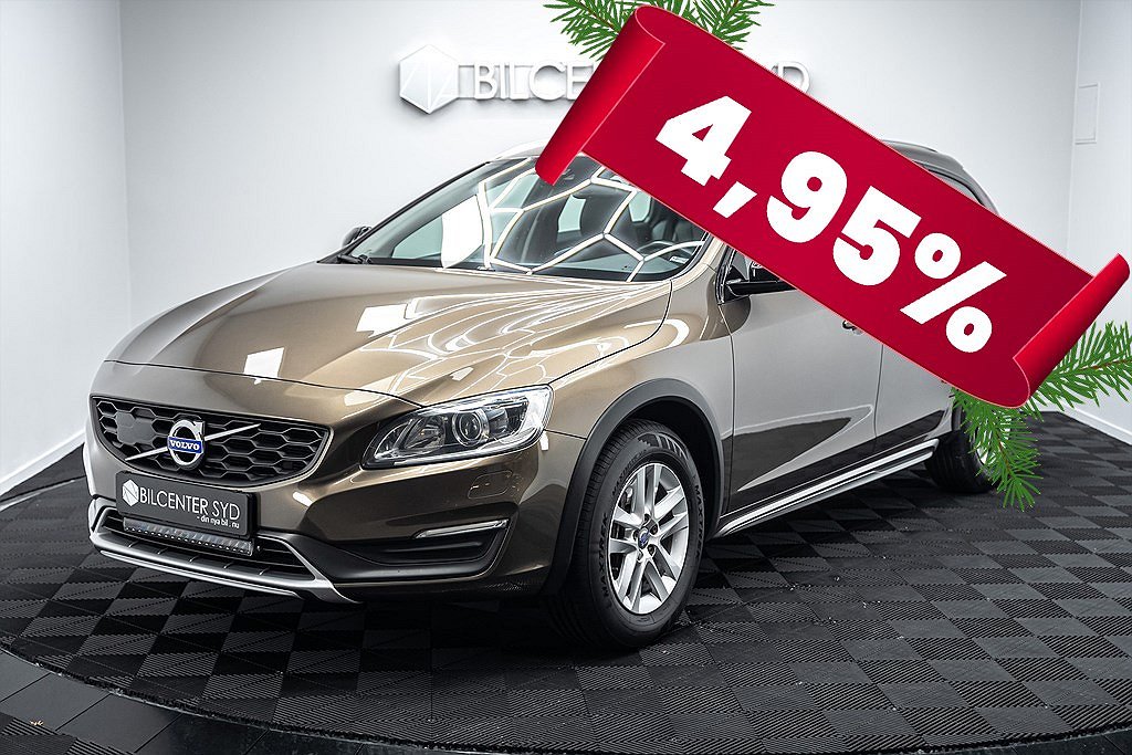 Volvo V60 Cross Country |D4 AWD|Drag|Geartronic|Momentum|190hk|