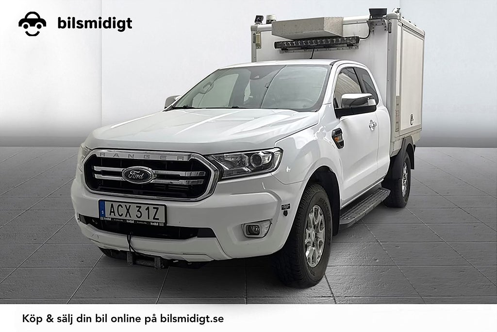 Ford ranger SuperCab 2.0 4x4 Aut Drag Clayton Inredd Kamera AppConnect 170hk