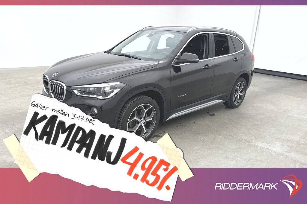 BMW X1 xDrive18d 150hk Xline Se 4,95% Ränta