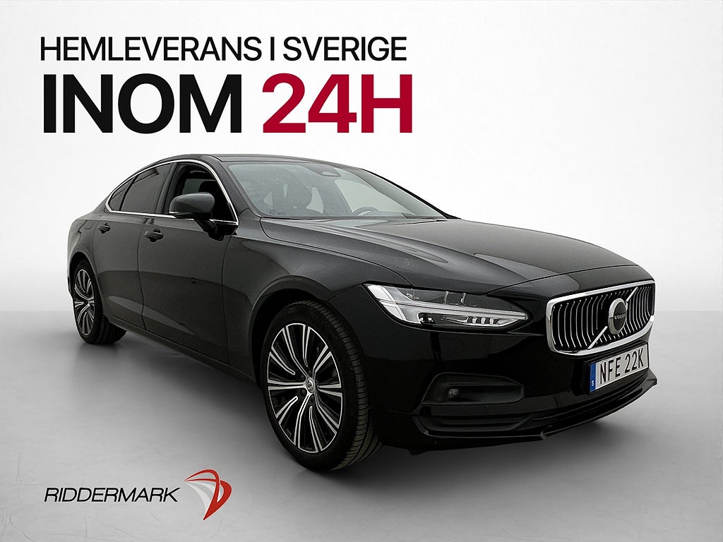 Volvo S90 B4 197hk Core Värmare Kamera Navi CarPlay Dragkrok