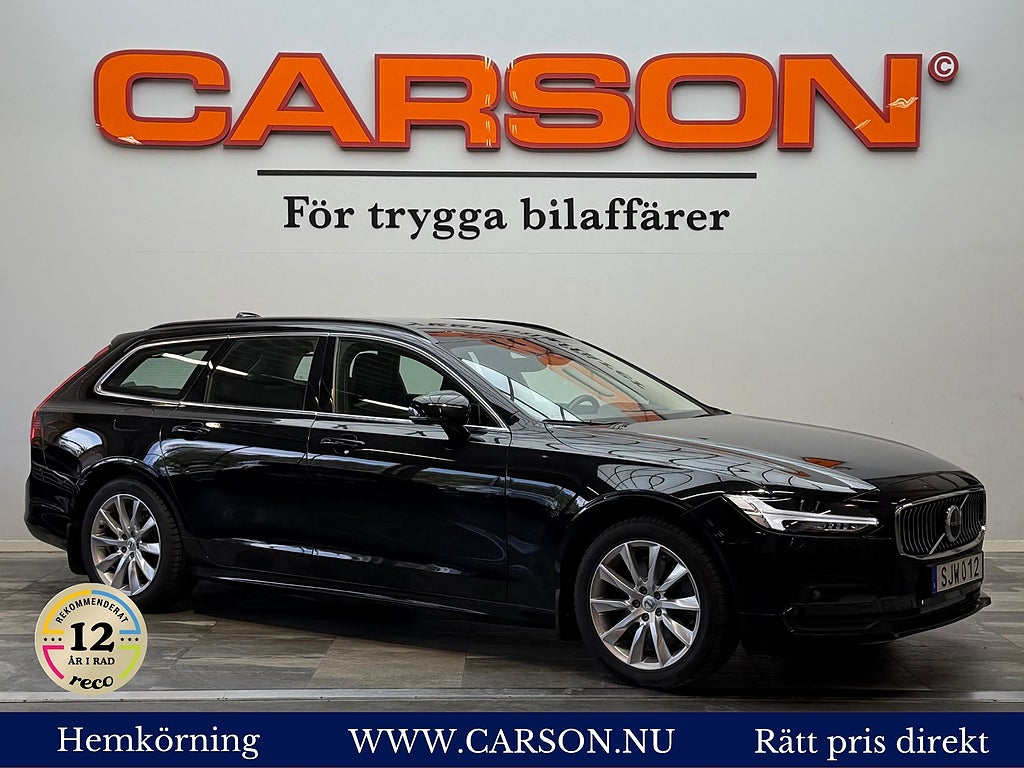 Volvo V90 B4 AWD Aut Momentum Navi Kamera Värmare Dragkrok Apple