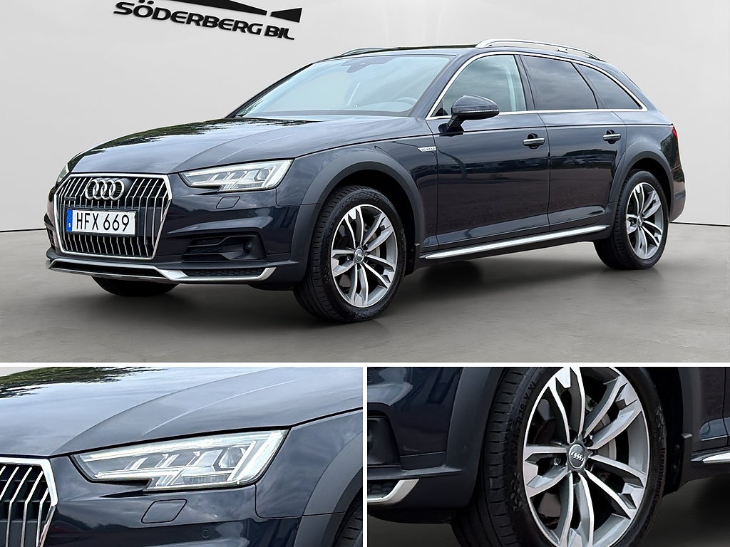 Audi A4 allroad q 2.0 TDI 190hk Cockpit, B-kam,B&O,Drag, SE UTR