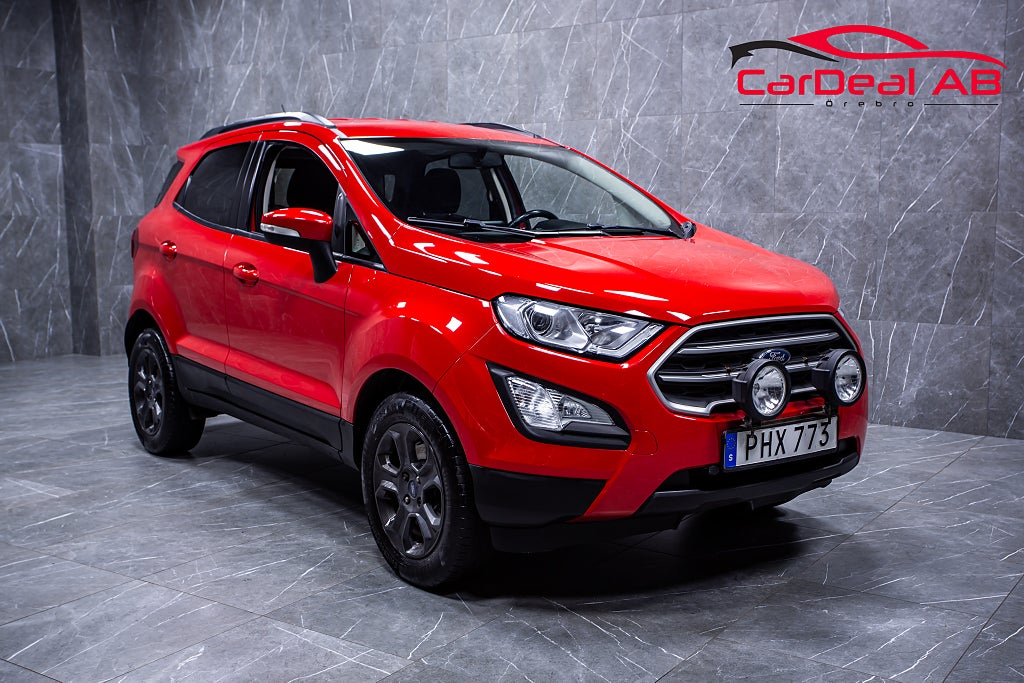 Ford Ecosport 1.0 EcoBoost M-Värmare Extraljus Navi CarPlay