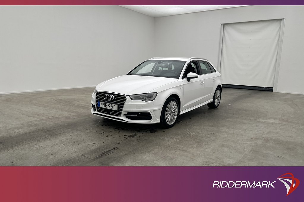 Audi A3 Sportback e-Tron 1.4 TFSI 204hk Sensorer Farthållare