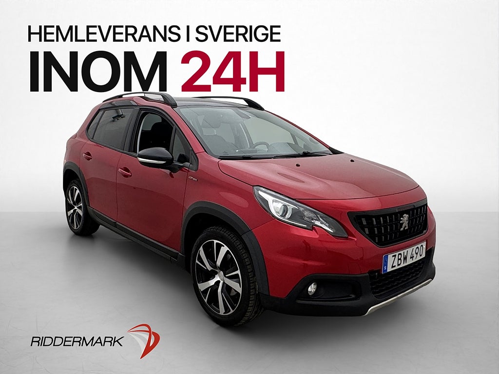 Peugeot 2008 1.2 PureTech 110hk GT Pano CarPlay Farthållare