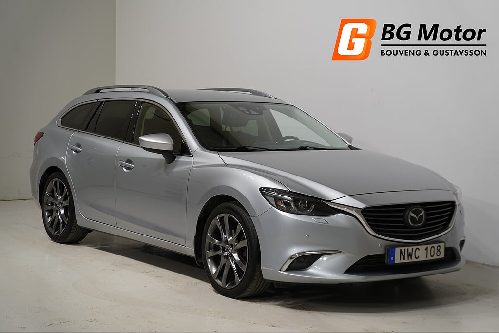 Mazda 6 Wagon 2.2 SKYACTIV-D 175HK AWD Drag/Backkamera/BOSE