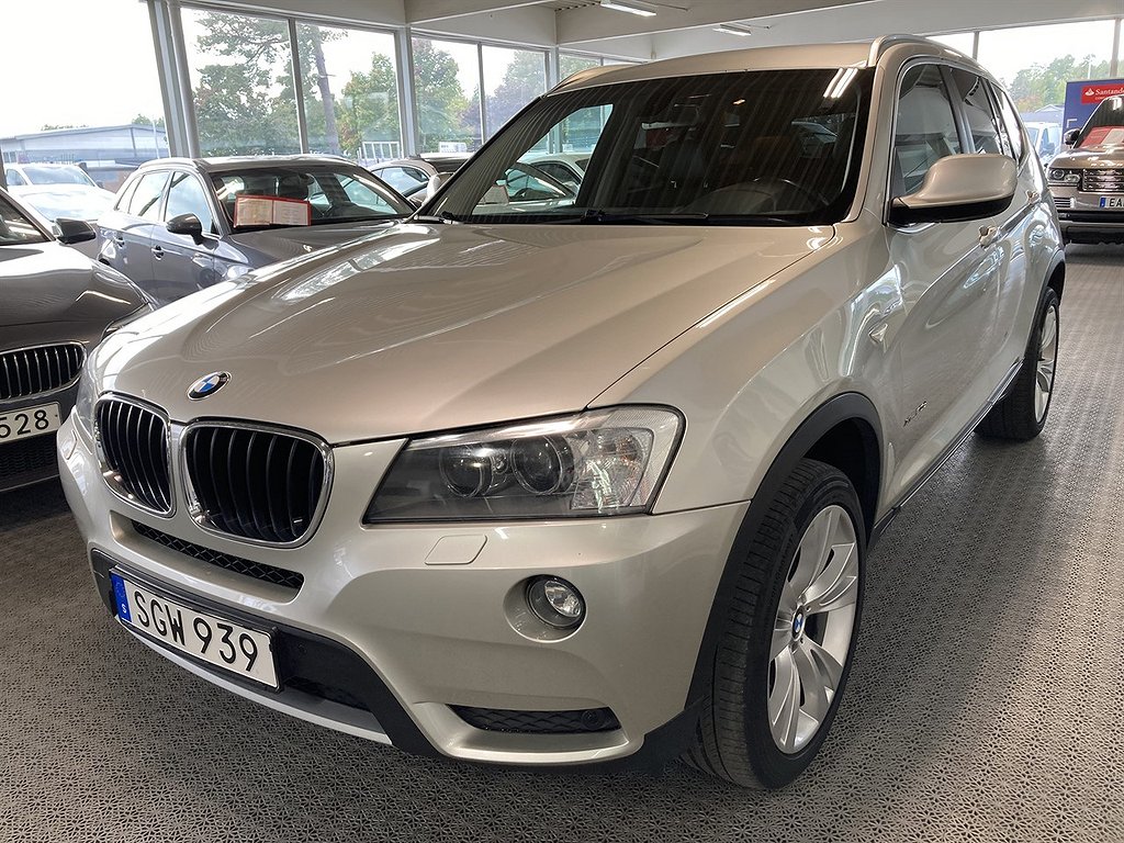 BMW X3 xDrive20d (184hk) Svensksåld