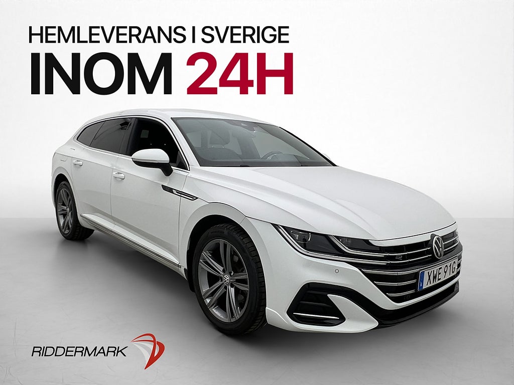 Volkswagen Arteon eHybrid 218hk R-Line Cockpit Kamera Värm