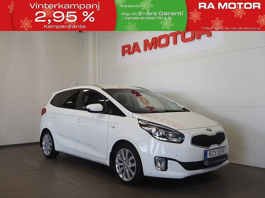 Kia Carens 1.7 CRDi DCT GLS Automat 7-Sits Dragkrok M-Värm 2016