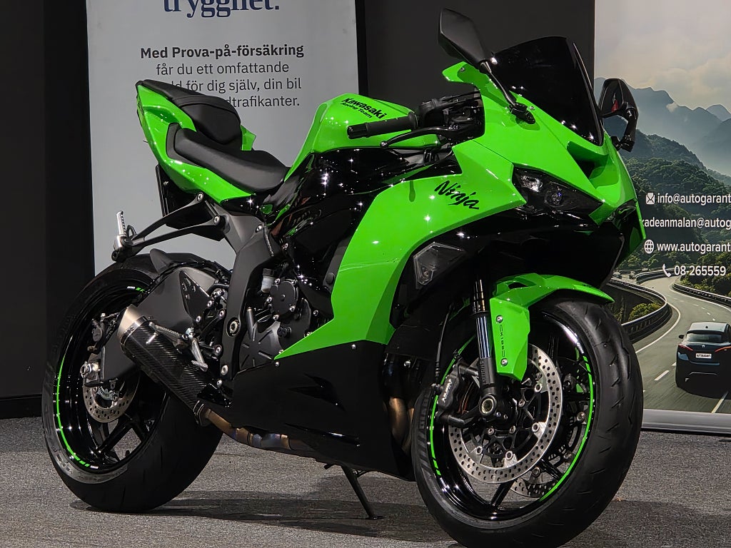 Kawasaki Ninja ZX-6R Graves Full Titanium System Fabriks Garanti 