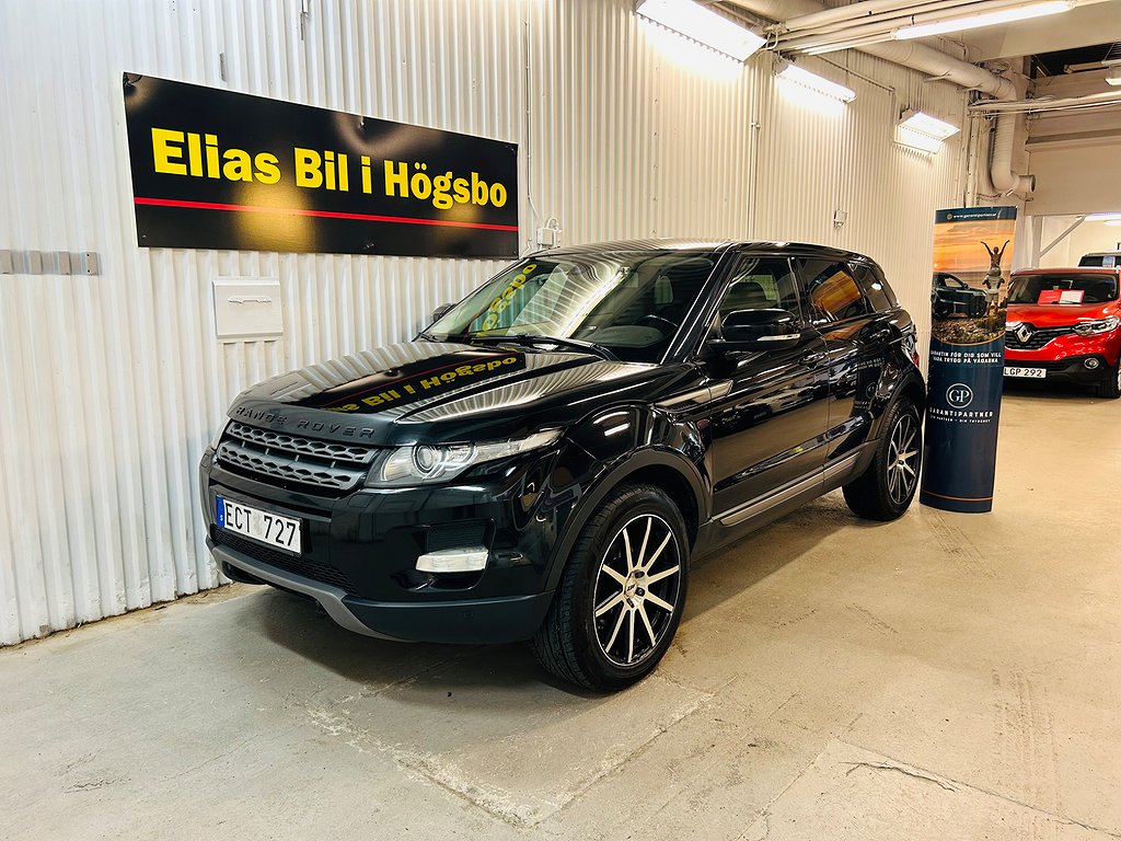 Land Rover Range Rover Evoque 2.2 SD4 AWD 190hk drag Euro 5