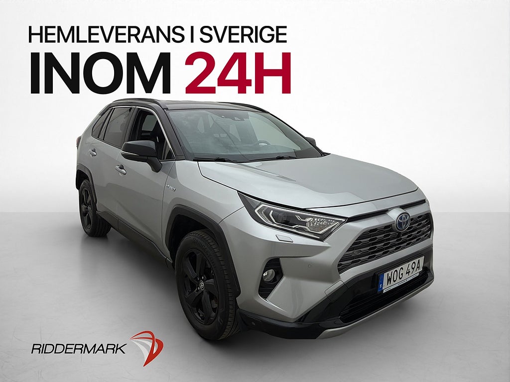 Toyota RAV4 Hybrid AWD Style 360° JBL Adaptiv-fart Sensorer